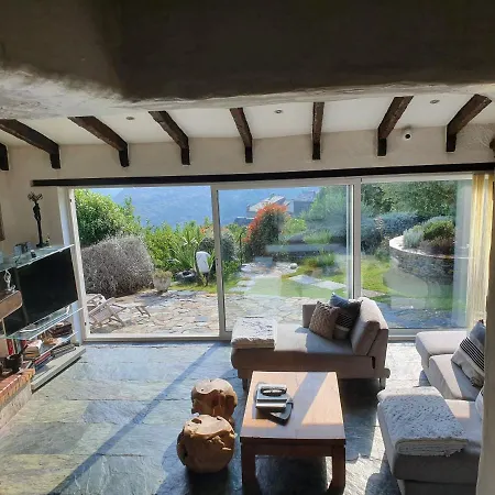 Maison De Charme Avec Piscine Et Vue Exceptionnelle Scolca Esterno foto